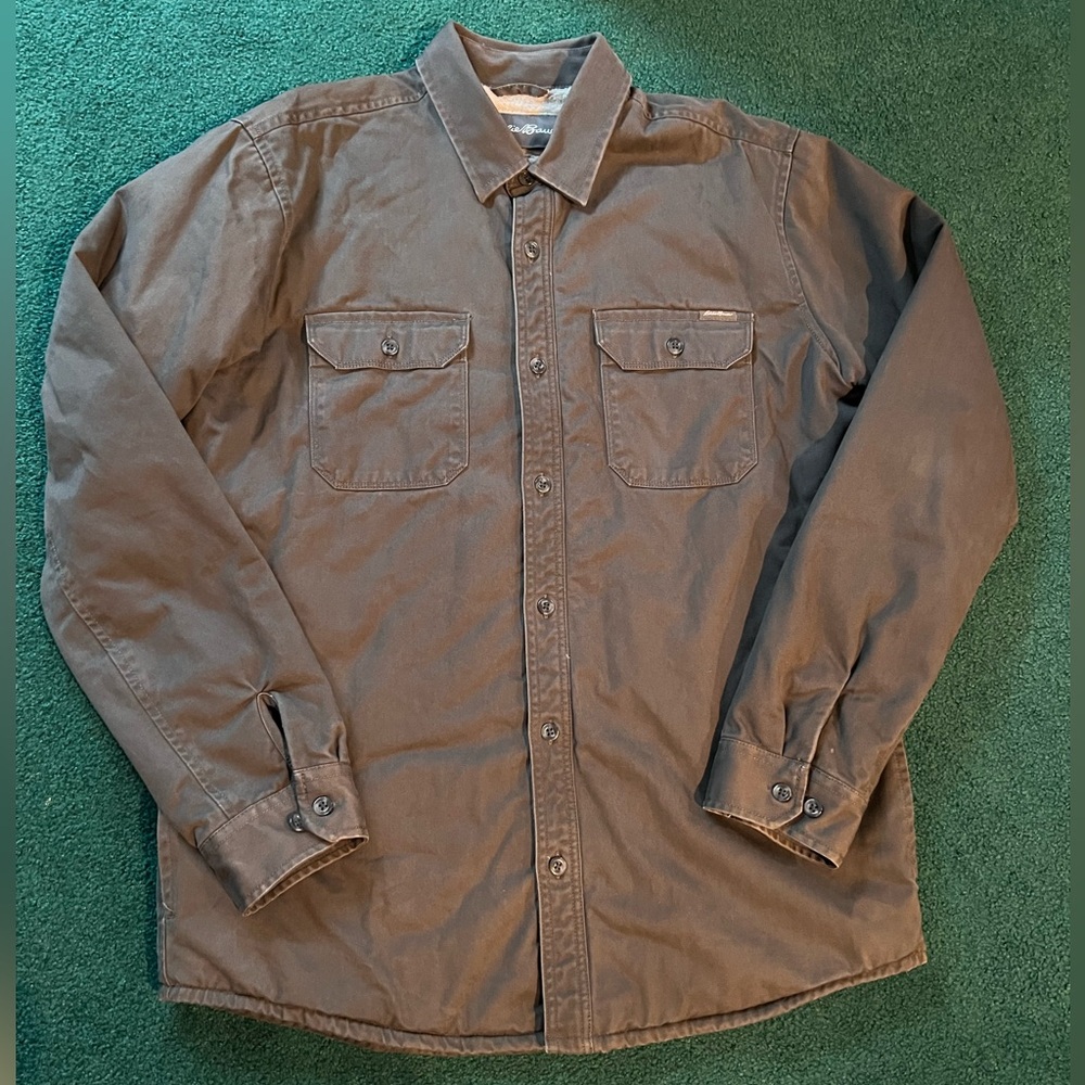 Eddie Bauer Shirt Jacket LT Large Tall